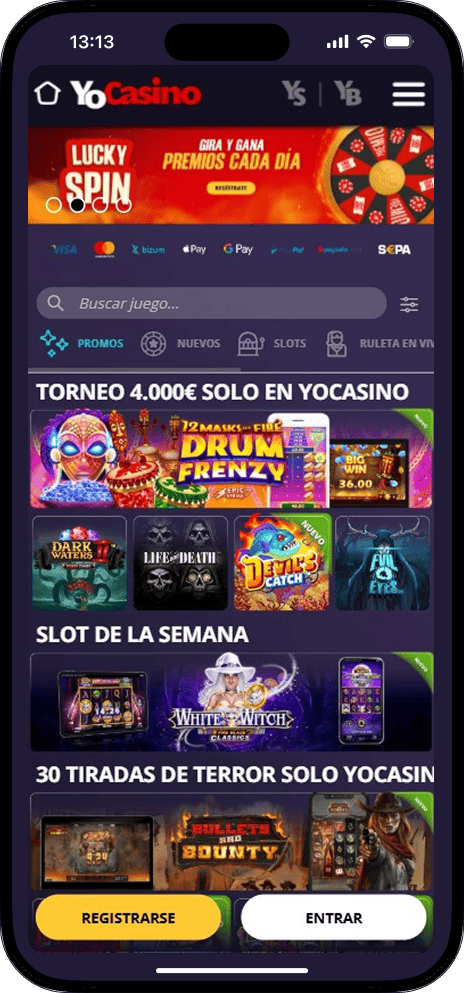 YoCasino Juegos